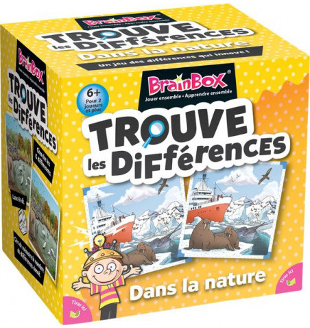 Brainbox Trouve les différences Nature